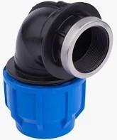 KPE Könyök BM 25 mm x 1/2