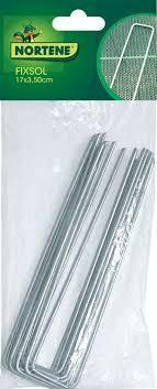 Vakondháló rögzitő / leszúró tüske U alakú