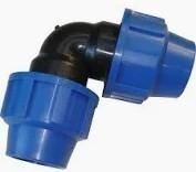 KPE Könyök 32 mm 16bár KÉK