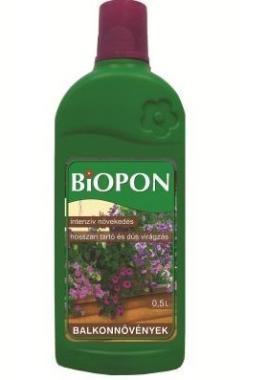 Biopon  balkonnövények tápoldat 0,5l