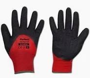 RWPGRD9 Kesztyű  PERFECT GRIP RED latex 9 24db/ka