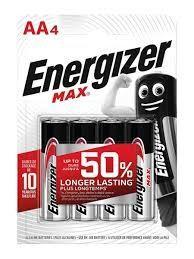 Energizer Max AA ceruza elem (4 db)