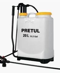 PRETUL Háti permetező 20L