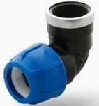 KPE Könyök BM  40 mm x1 16bár KÉK