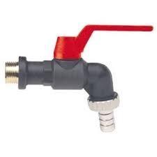 Kerti csap műanyag fém belsővel 3/4